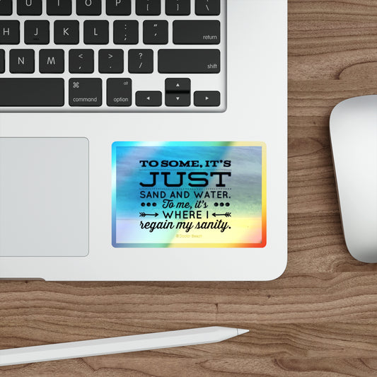 Dr. Beach Holographic Sticker