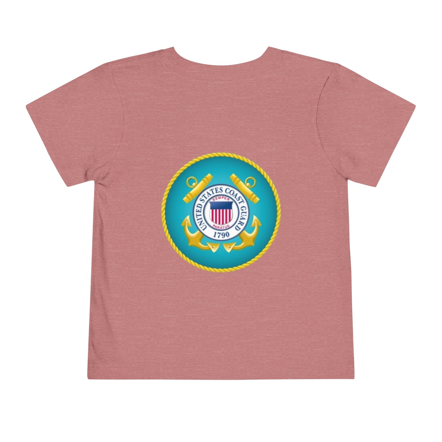 US Coast Guard Toddler Unisex Short Sleeve Crewneck Tee
