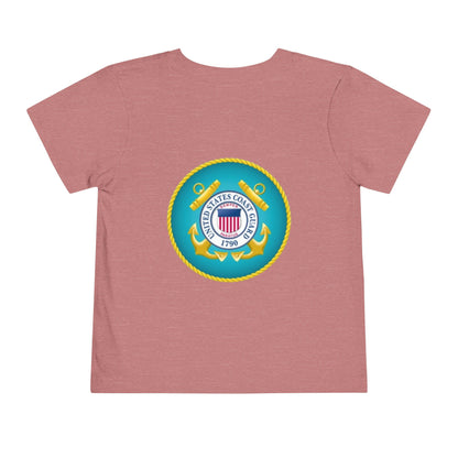 US Coast Guard Toddler Unisex Short Sleeve Crewneck Tee