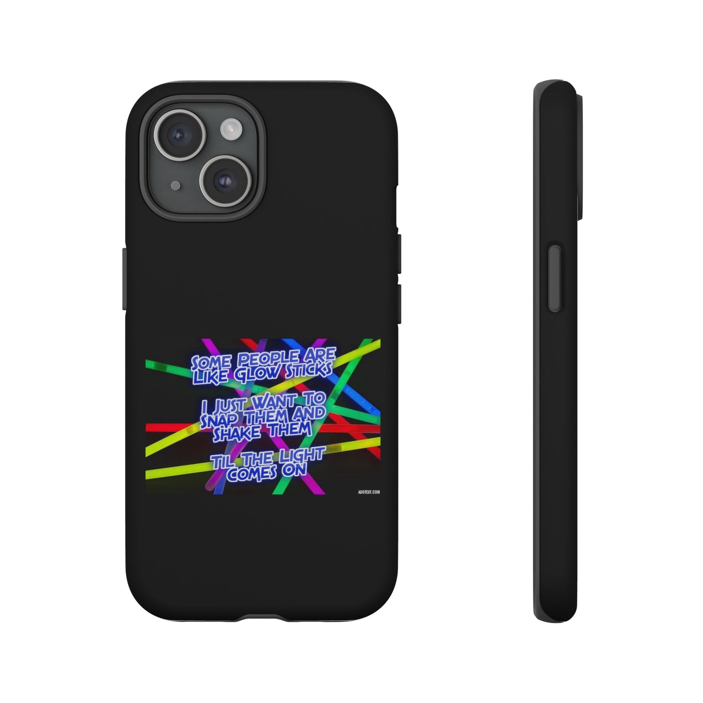 Glow Sticks iPhone Case