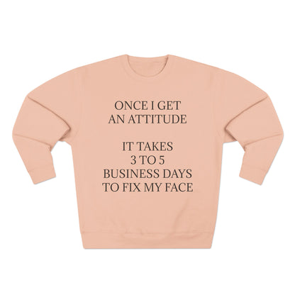 Fix My Face Unisex Crewneck Sweatshirt