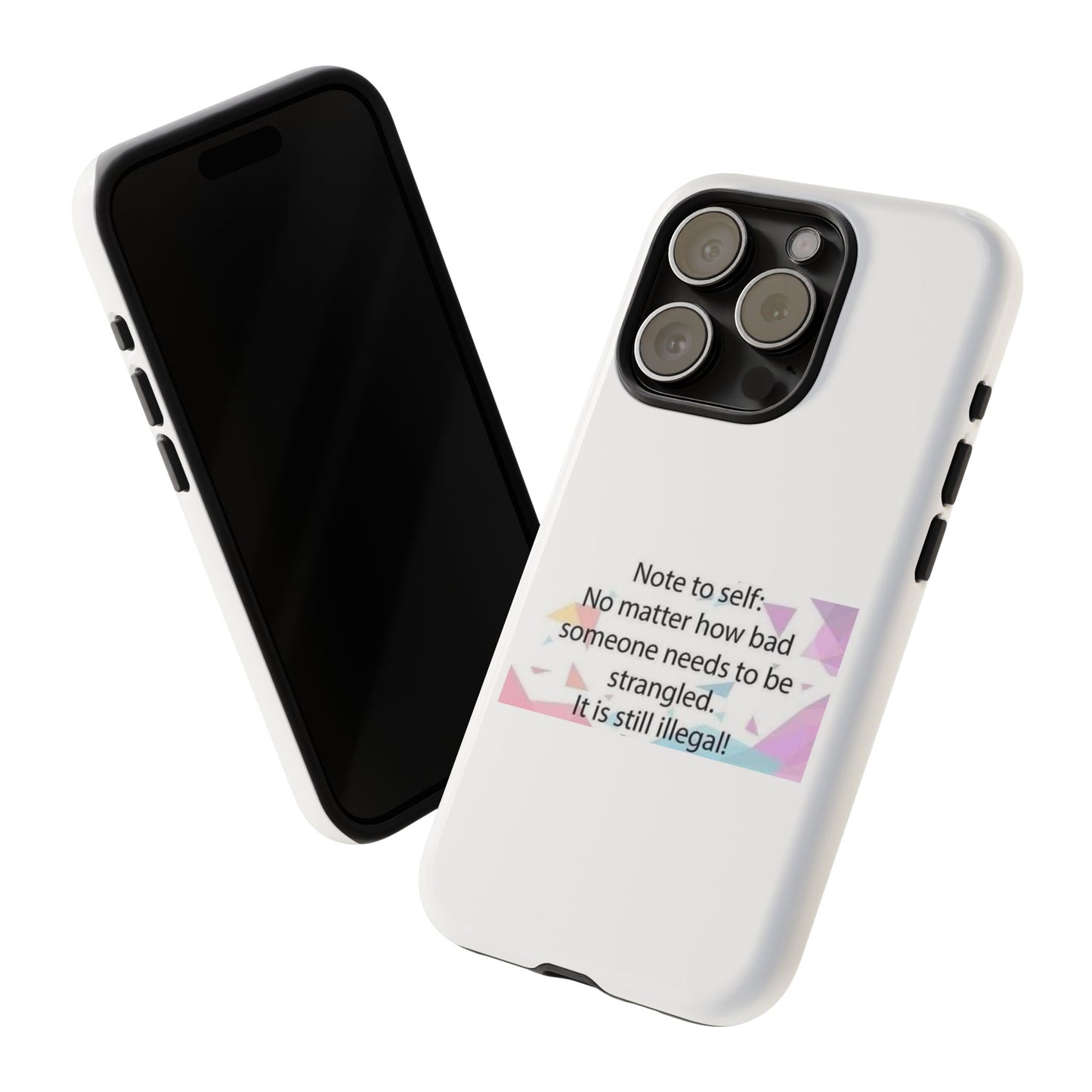 Note To Self iPhone Case