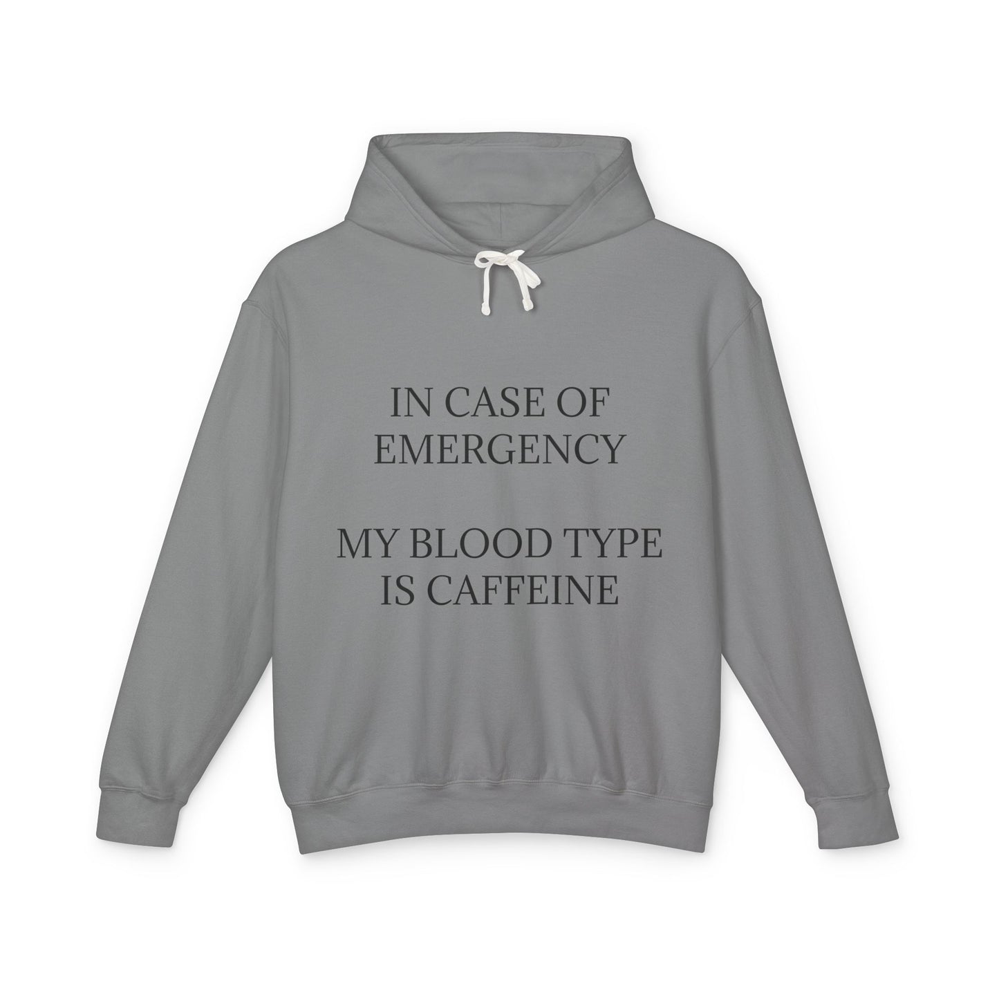 Blood Type Unisex Lightweight Hoodie