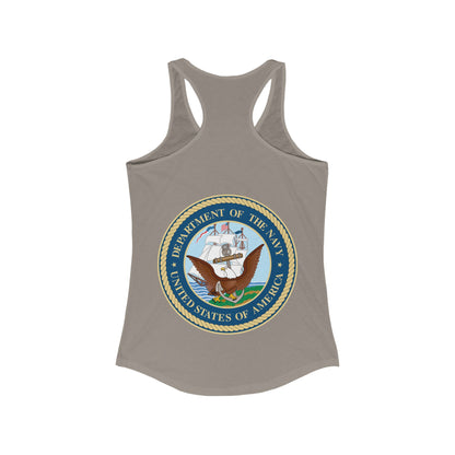 US Navy Women's Racerback Tank