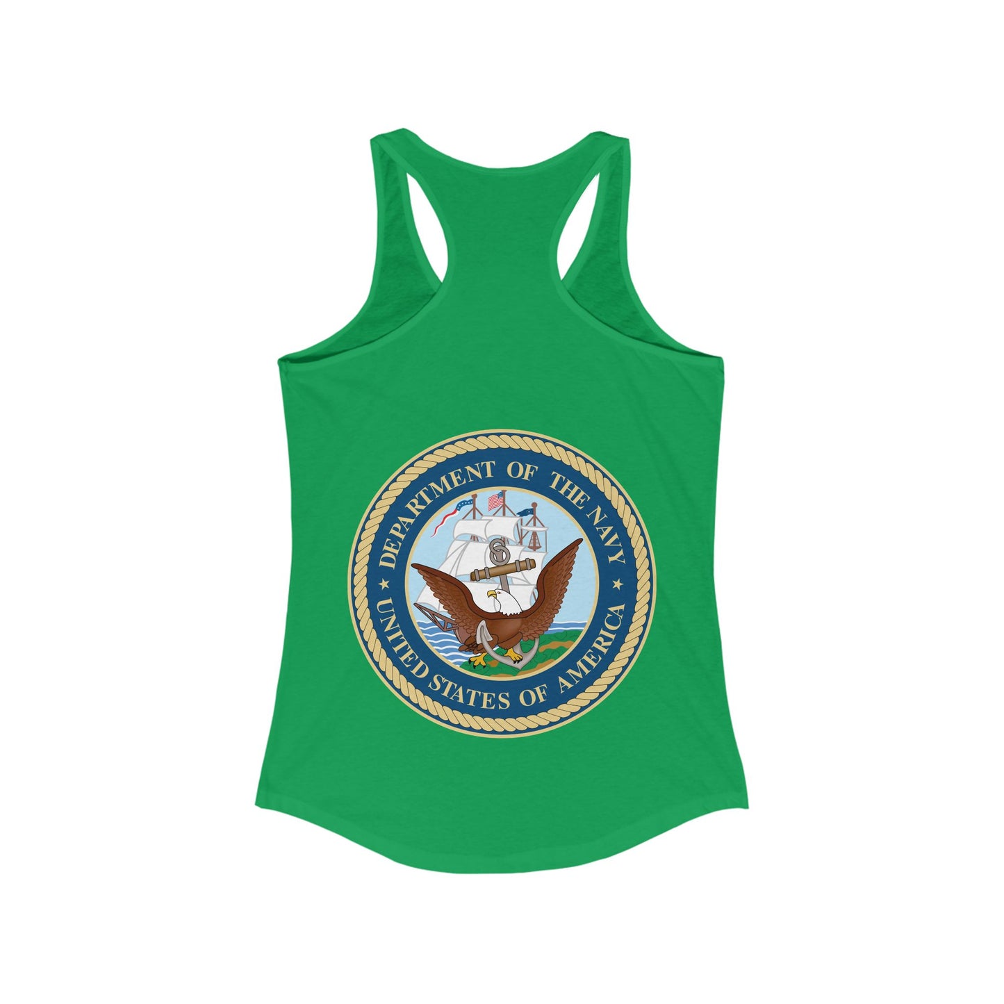 US Navy Women's Racerback Tank