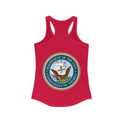 US Navy Women's Racerback Tank