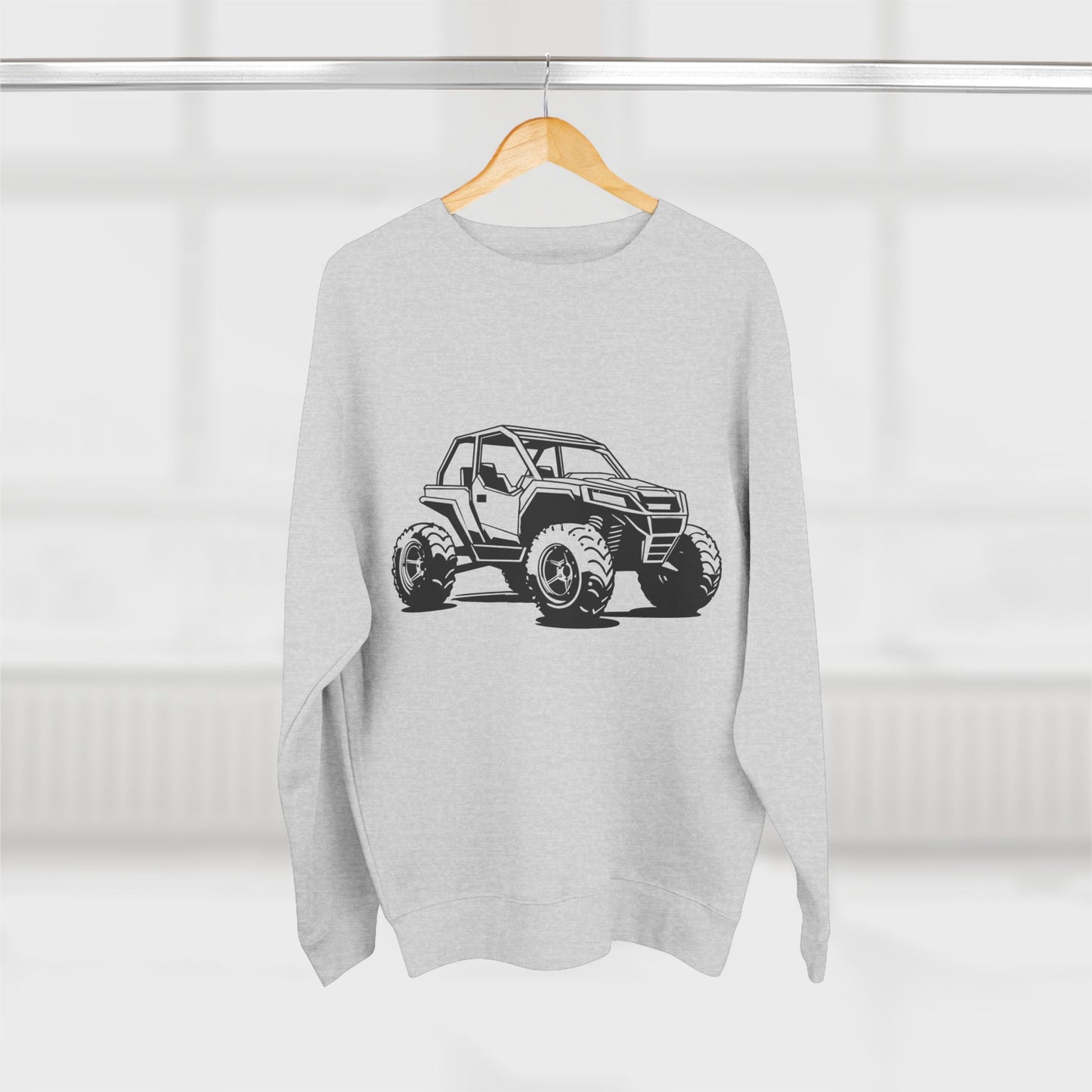 Off The Beaten Path Side By Side Unisex Crewneck Sweatshirt