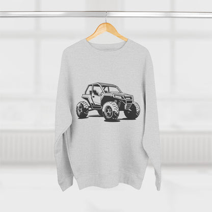 Off The Beaten Path Side By Side Unisex Crewneck Sweatshirt