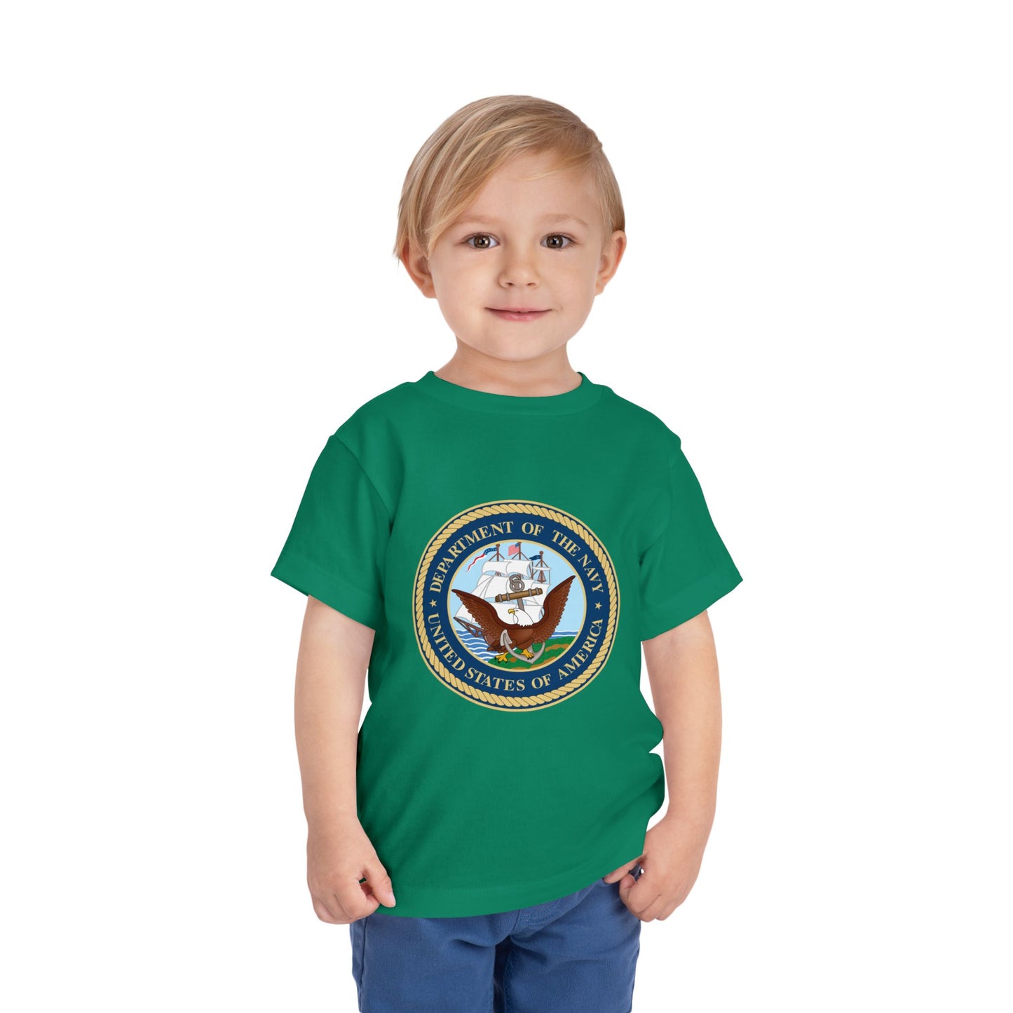 US Navy Toddler Unisex Short Sleeve Crewneck Tee