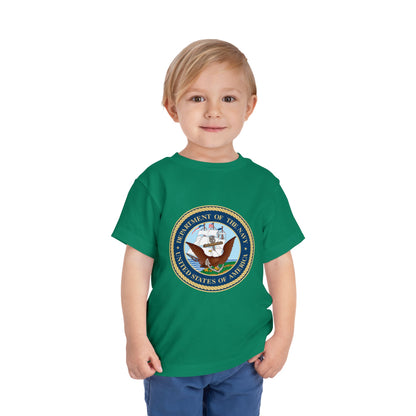 US Navy Toddler Unisex Short Sleeve Crewneck Tee