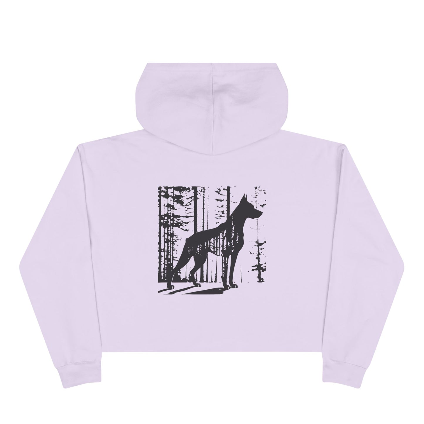 Guardian Of The Forest Women's Crop Hoodie
