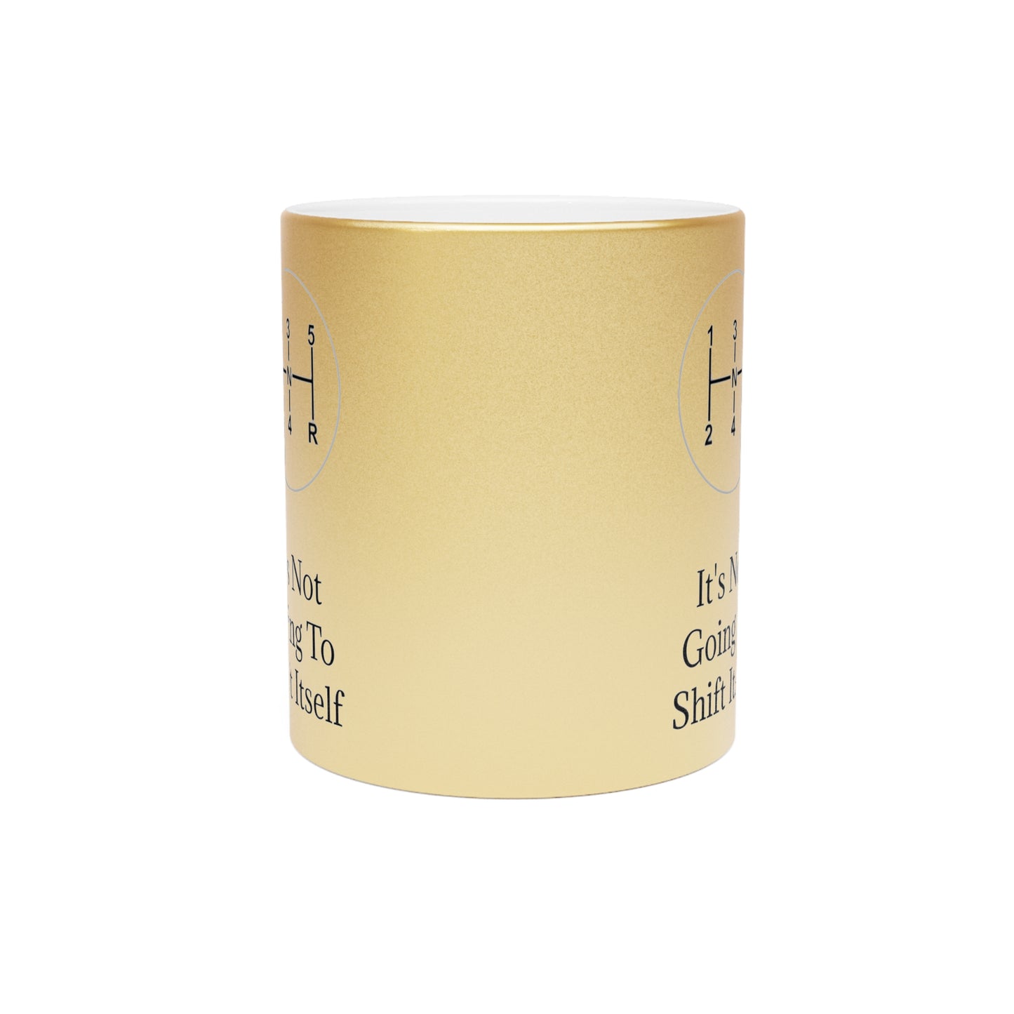 Shift Itself Metallic Coffee Mug