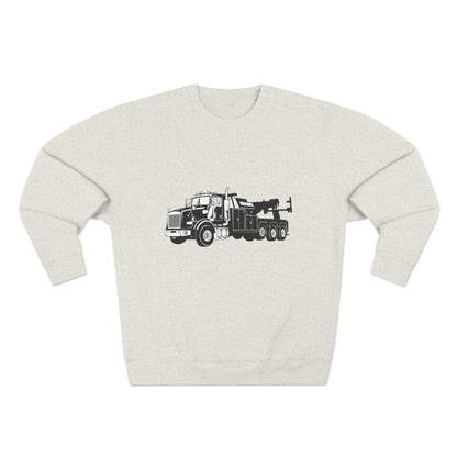 Heavy Tow Truck Unisex Crewneck Sweatshirt