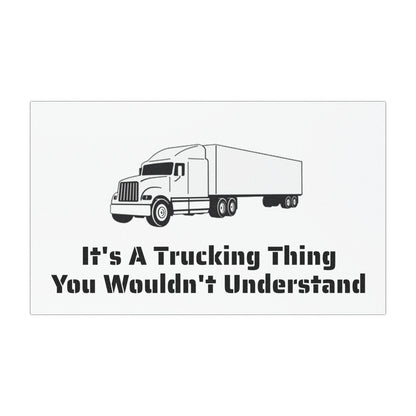 Trucking Thing Indoor/Outdoor Magnet