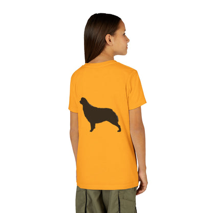 Aussie Silhouette Youth Unisex Short Sleeve Crewneck Tee