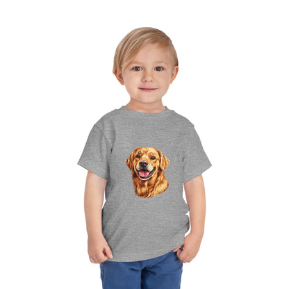 Golden Head Toddler Unisex Short Sleeve Crewneck Tee
