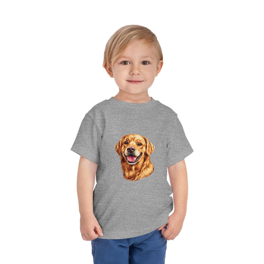 Golden Head Toddler Unisex Short Sleeve Crewneck Tee