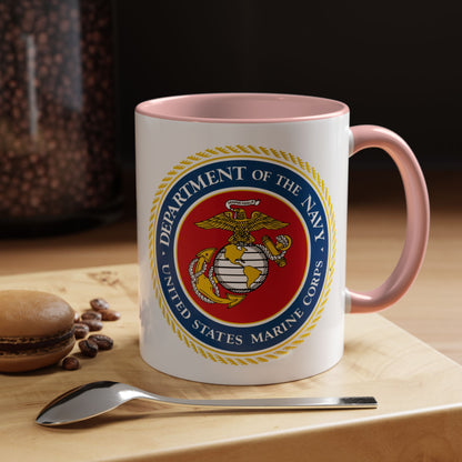 US Marine Corps 2-Tone Coffee Mug