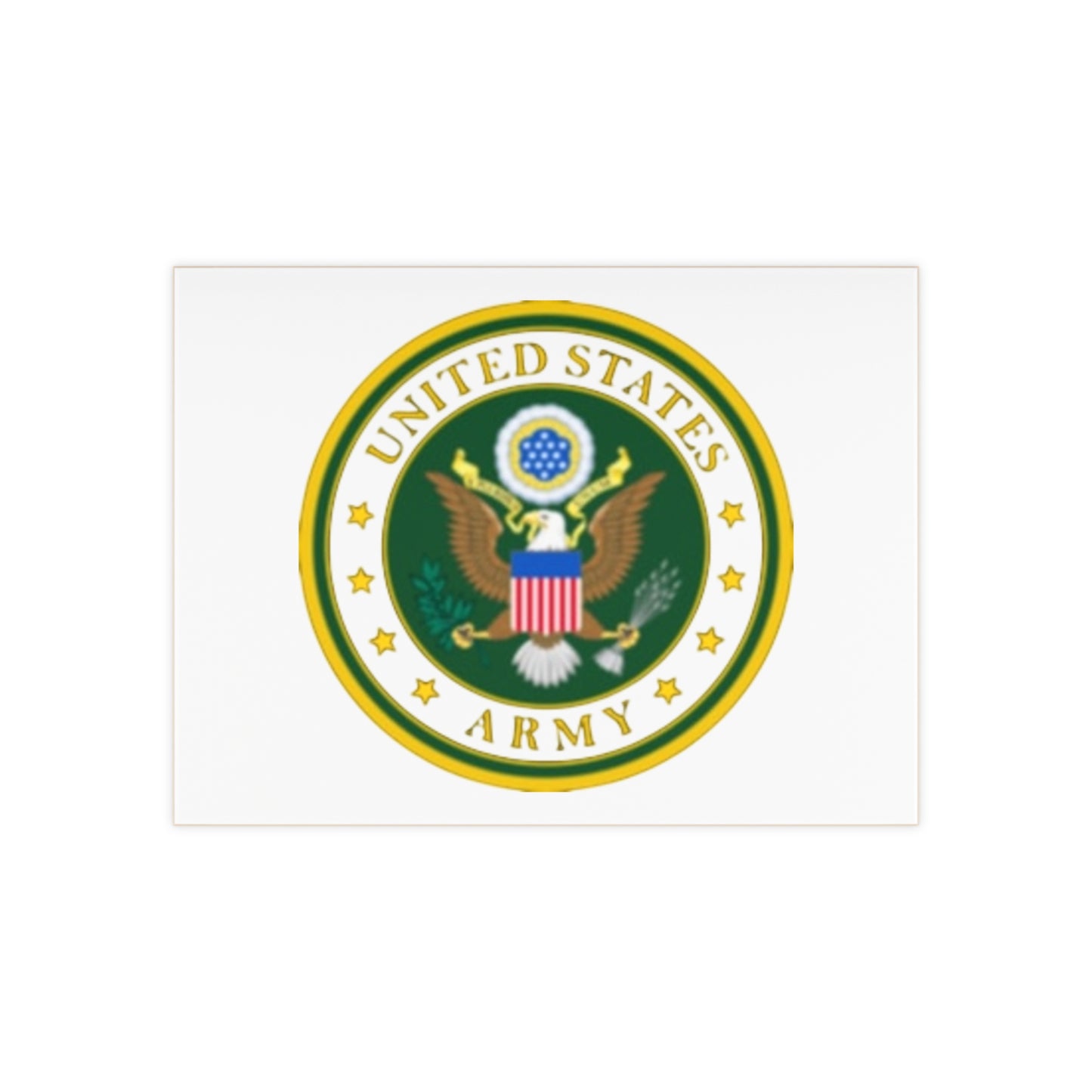 US Army Ceramic Photo Tile