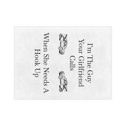 I'm The Guy Velveteen Microfiber Blanket
