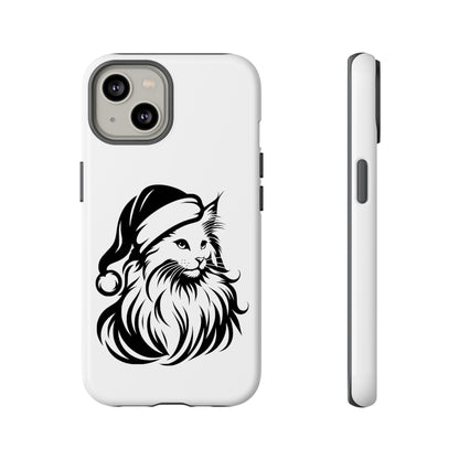 Santa Paws Cat iPhone Case
