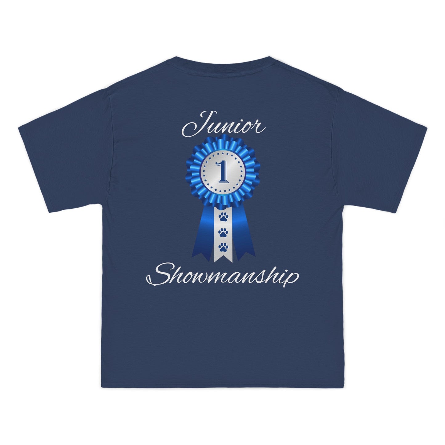 Junior Showmanship Men's Short-Sleeve Crewneck Tee