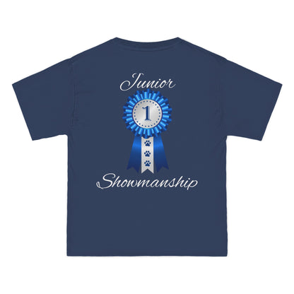 Junior Showmanship Men's Short-Sleeve Crewneck Tee