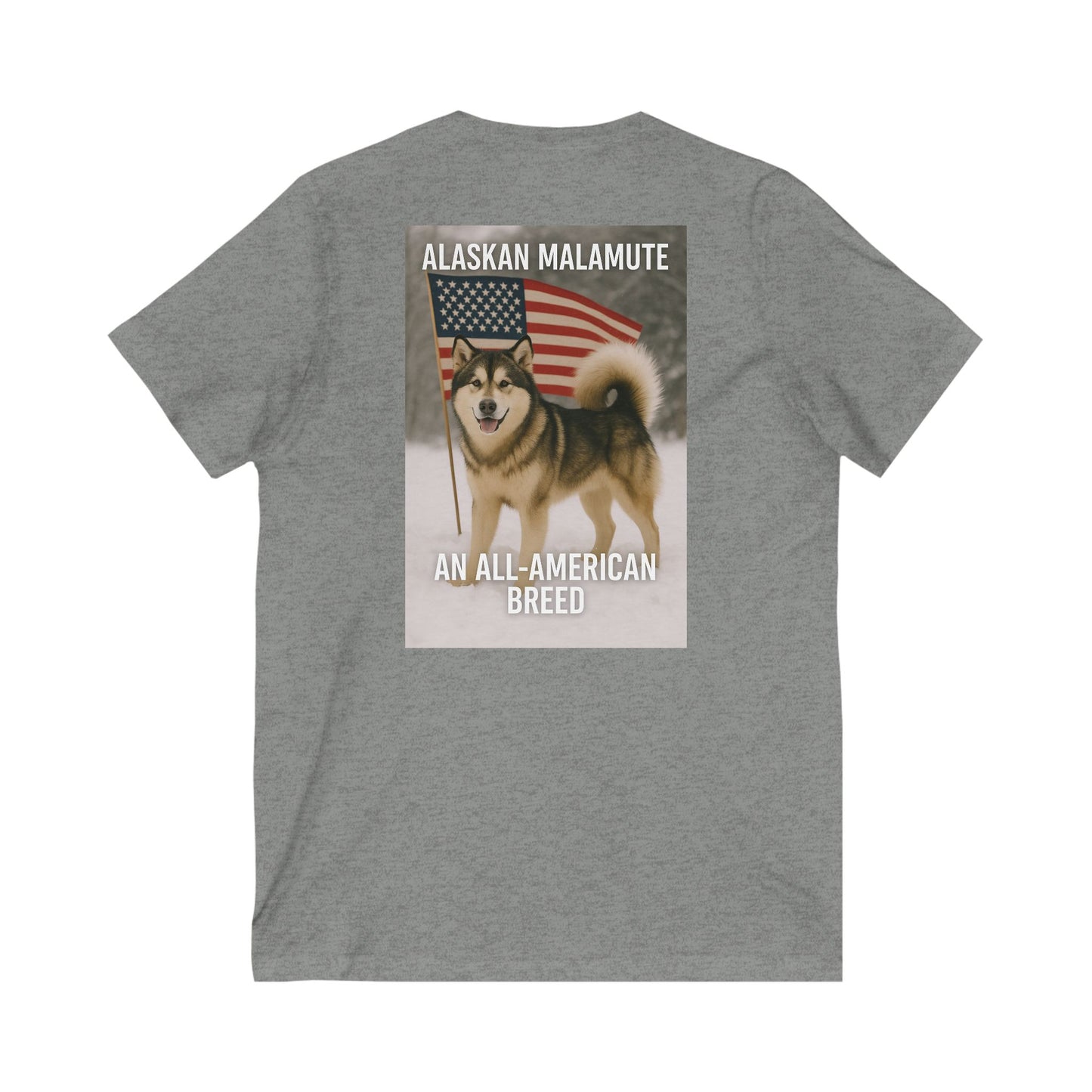 All-American Breed Unisex Short Sleeve V-Neck Tee