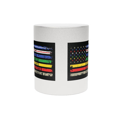 First Responder Metallic Coffee Mug