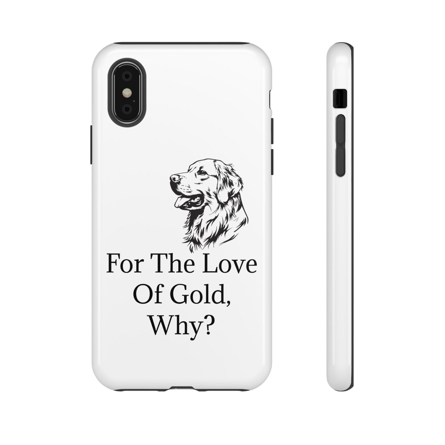For The Love Of Gold iPhone Case