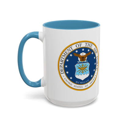 US Air Force 2-Tone Coffee Mug