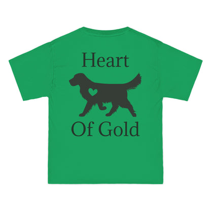 Heart Of Gold Men's Short-Sleeve Crewneck Tee