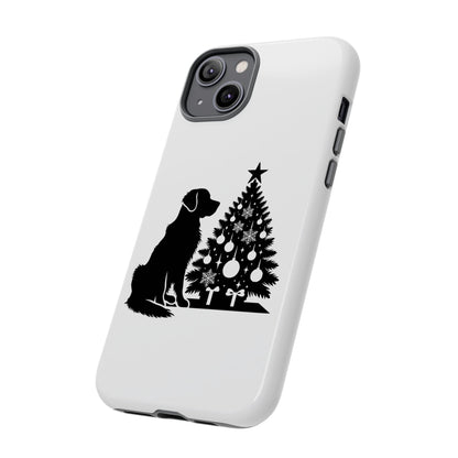 Golden Christmas Tree iPhone Case