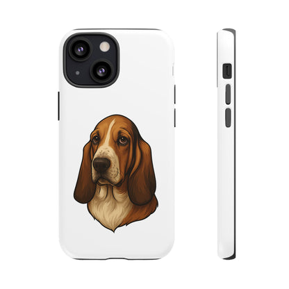 Basset Hound Head iPhone Case