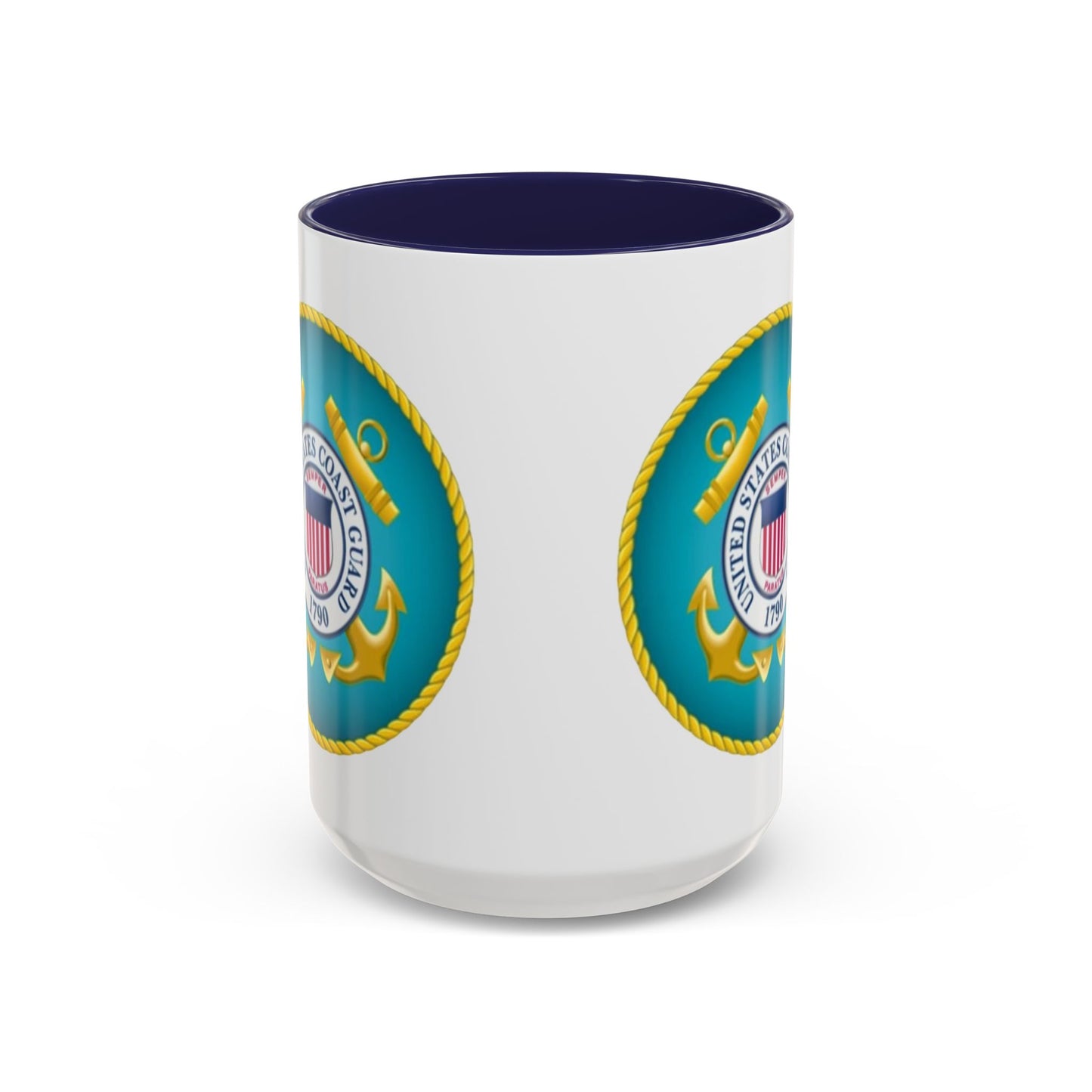 US Coast Guard 2-Tone Coffee Mug
