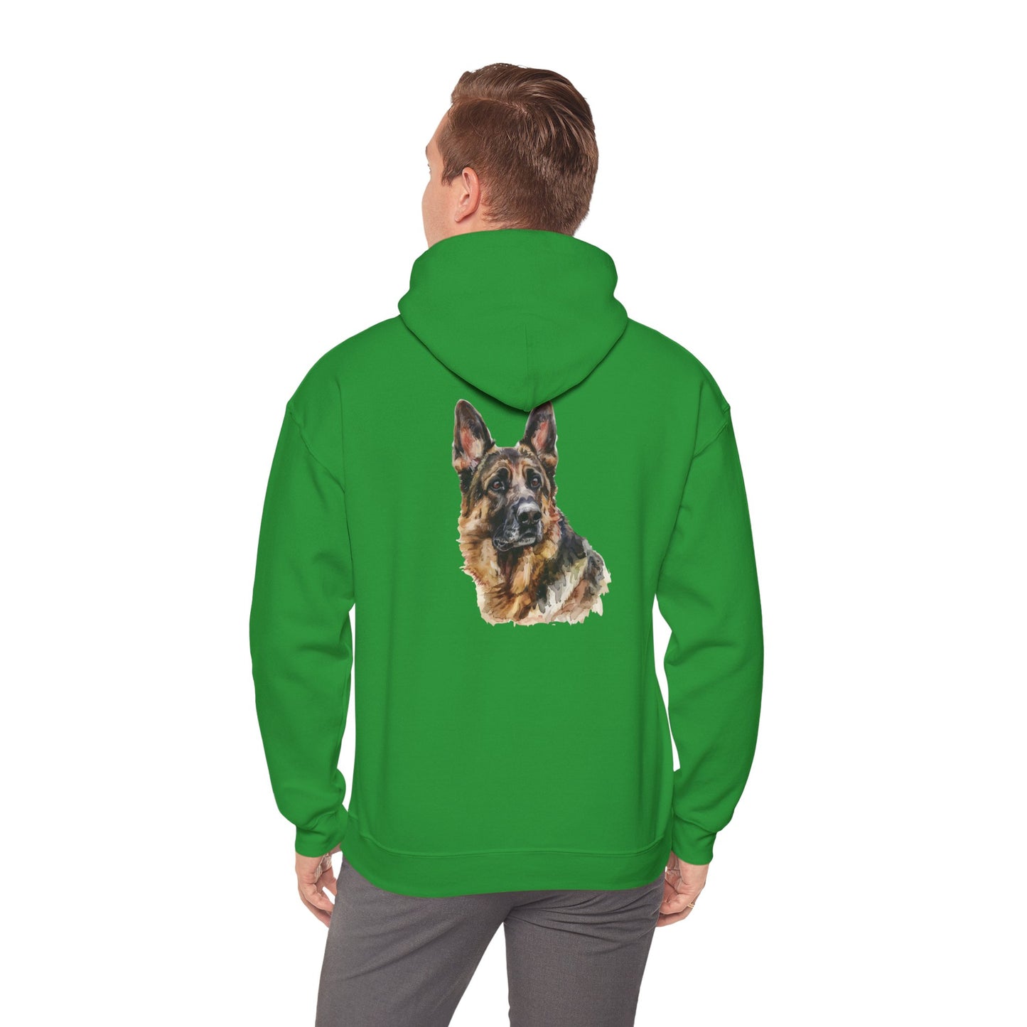German Shepherd Head Unisex Hoodie