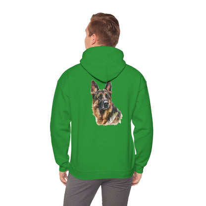 German Shepherd Head Unisex Hoodie
