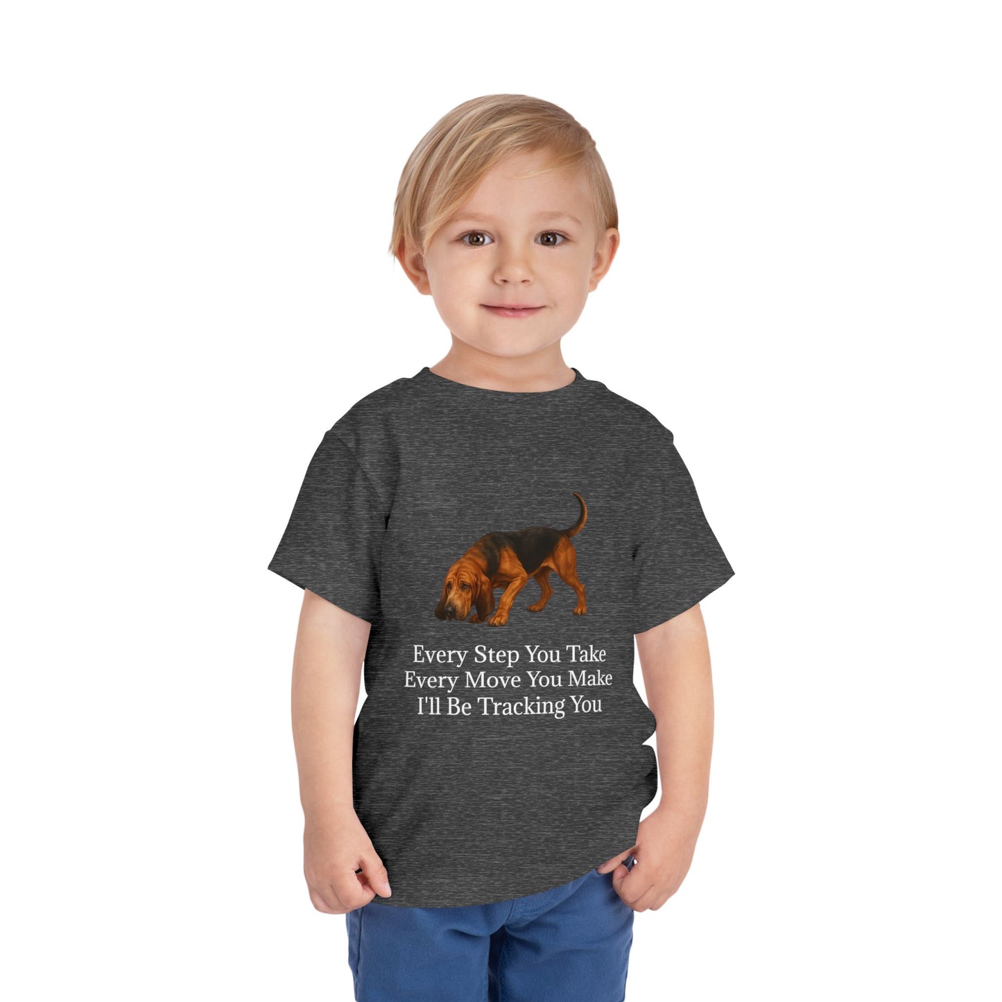 Tracking You Toddler Unisex Short Sleeve Crewneck Tee