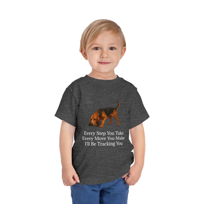 Tracking You Toddler Unisex Short Sleeve Crewneck Tee