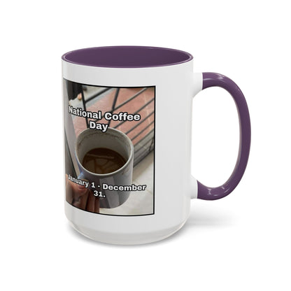 National Coffee Day 2-Tone Coffee Mug