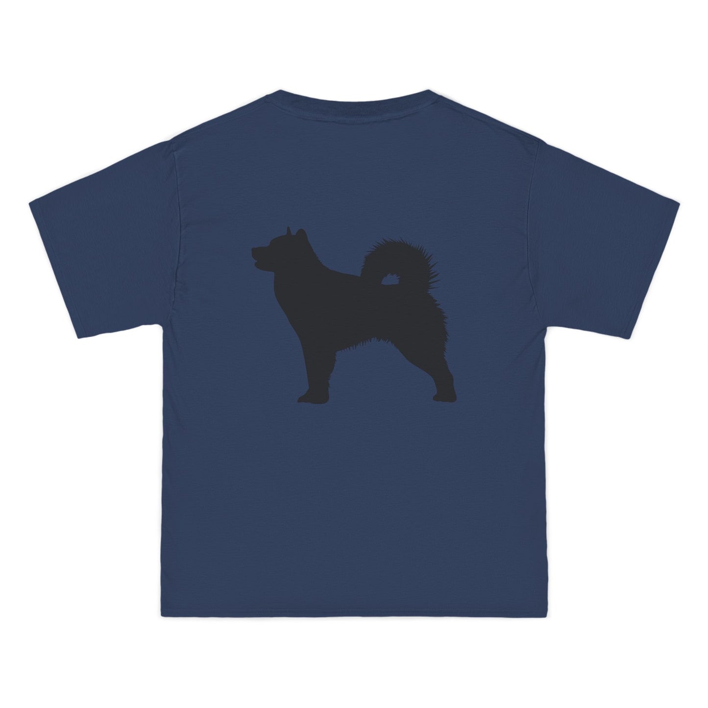 Malamute Silhouette Men's Short-Sleeve Crewneck Tee