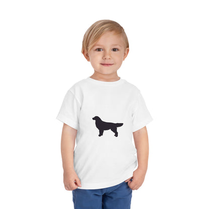 Golden Silhouette Toddler Unisex Short Sleeve Crewneck Tee