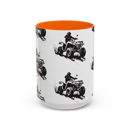 Slingin' Mud Quad 2-Tone Coffee Mug