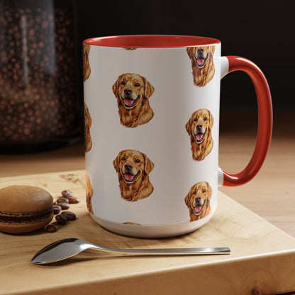 Golden Head 2-Tone Coffee Mug