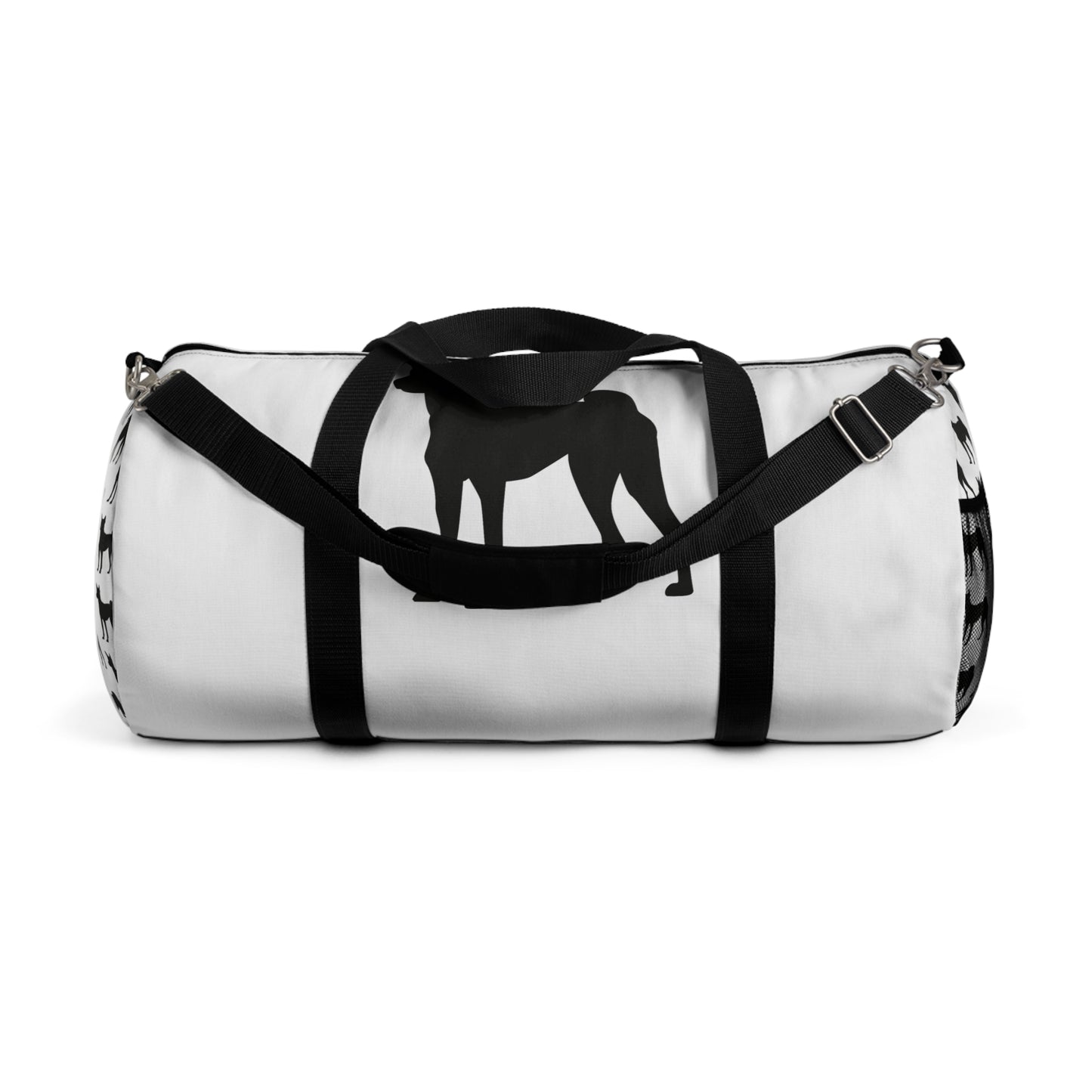 Basenji Silhouette Duffel Bag