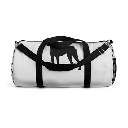 Basenji Silhouette Duffel Bag