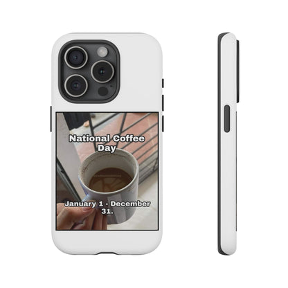National Coffee Day iPhone Case