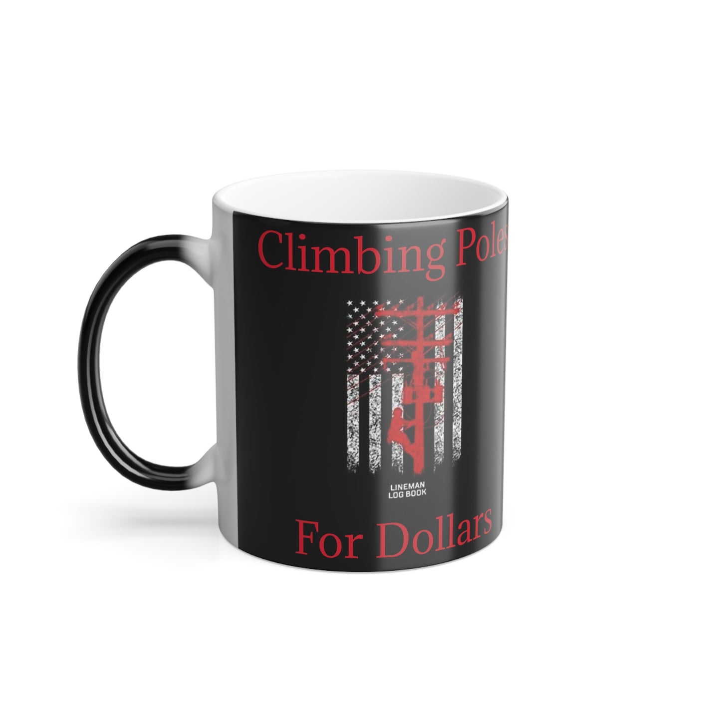 Climbing Poles Color Changing Mug