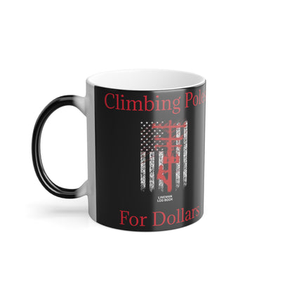 Climbing Poles Color Changing Mug