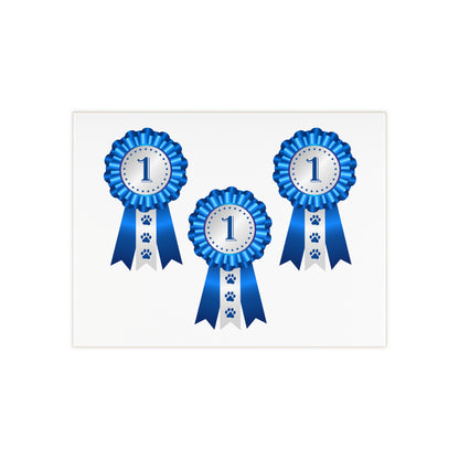 Show Ribbon Ceramic Photo Tile